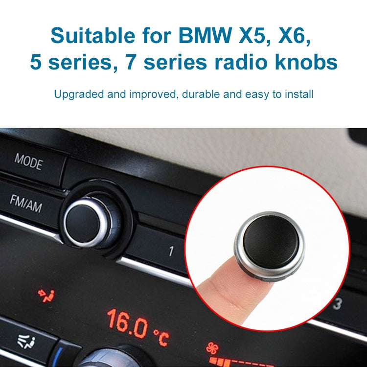 Car Radio Switch Button CD Player Volume Knob 64119350272 for BMW F10, For BMW F10