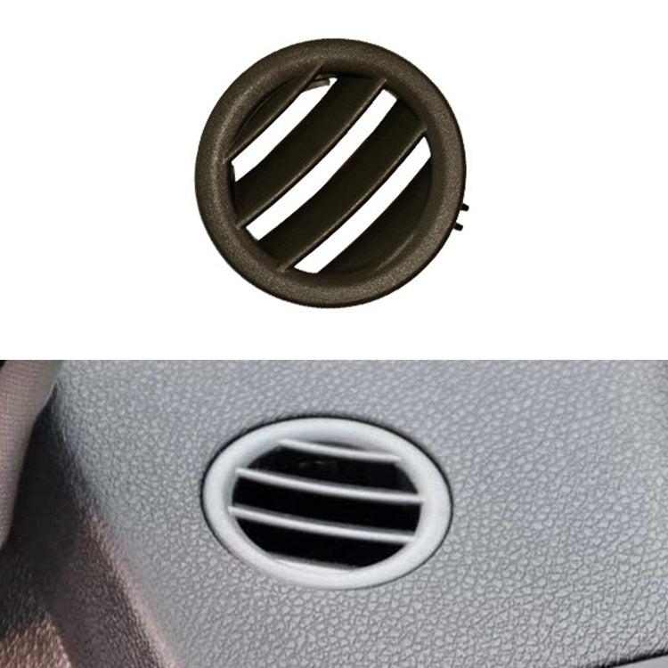 Car Right Side Dashboard Small Air Outlet Circular Air-conditioning Outlet for Mercedes-Benz C Class W204, Right Side for W204 (Black), Right Side for W204 (Brown)