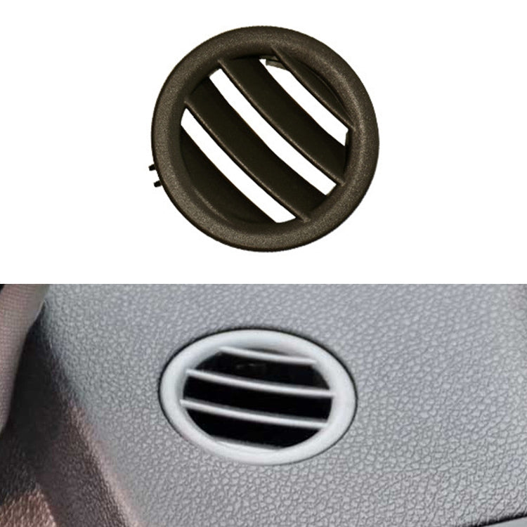 Car Left Side Dashboard Small Air Outlet Circular Air-conditioning Outlet for Mercedes-Benz C Class W204, Left Side for W204 (Black), Left Side for W204 (Brown)