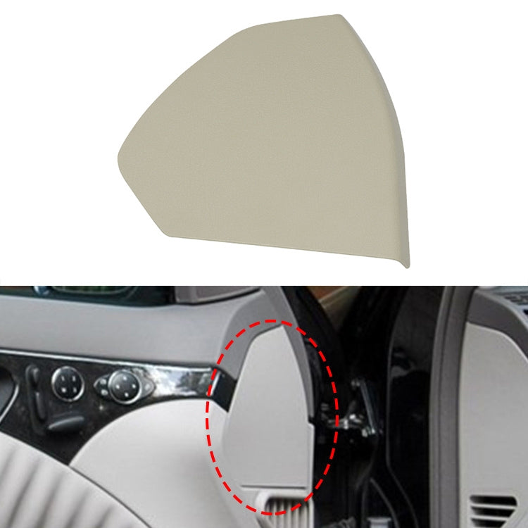 Car Left Side Front Door Trim Panel Plastic Cover 2117270148 for Mercedes-Benz E Class W211 2003-2008, Left Side (Yellow), Left Side (Black), Left Side (Grey), Left Side (Light Yellow)
