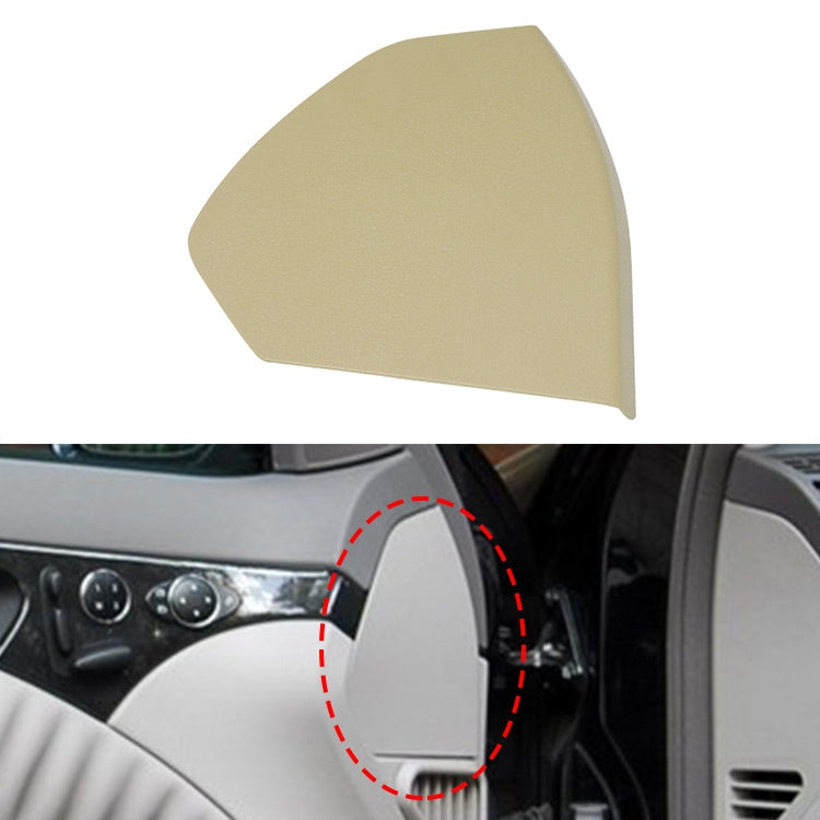 Car Left Side Front Door Trim Panel Plastic Cover 2117270148 for Mercedes-Benz E Class W211 2003-2008, Left Side (Yellow), Left Side (Black), Left Side (Grey), Left Side (Light Yellow)