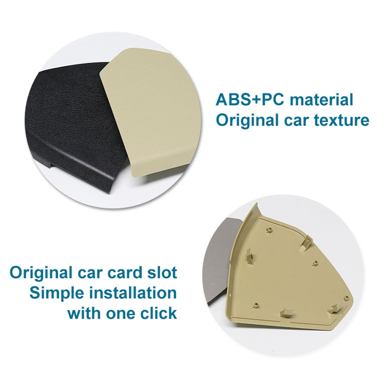 Car Left Side Front Door Trim Panel Plastic Cover 2117270148 for Mercedes-Benz E Class W211 2003-2008, Left Side (Black), Left Side (Grey), Left Side (Light Yellow), Left Side (Yellow)