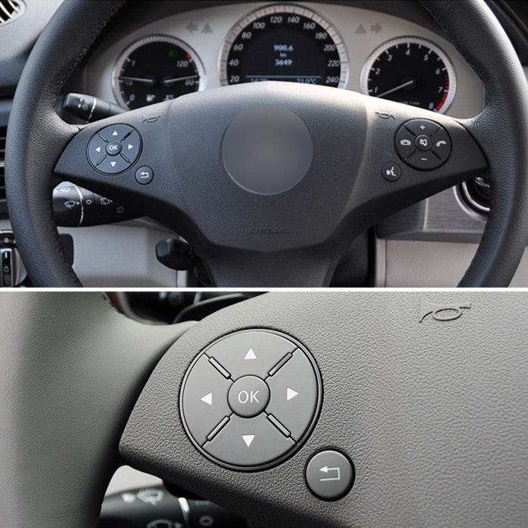 Car Right Side Steering Wheel Switch Buttons Panel for Mercedes-Benz W204 2007-2014, Left Driving, Right Side (Beige), Right Side (Brown), Right Side (Black), Right Side (Grey)