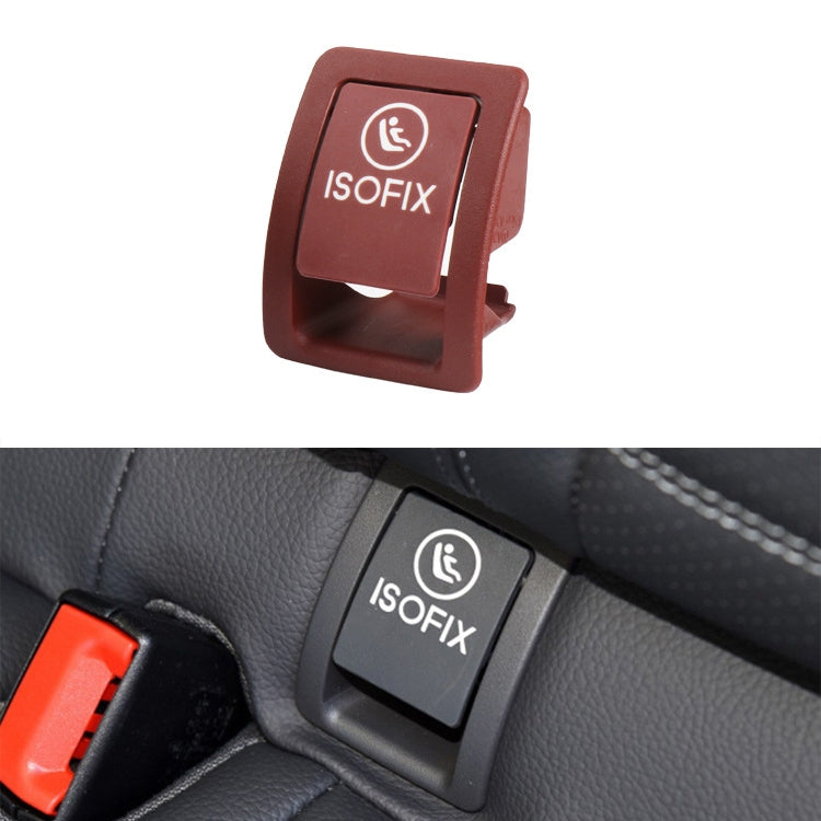 Car Rear Child ISOFIX Switch Seat Safety Cover 2059200513 for Mercedes-Benz W205 2015-2021, Left Driving