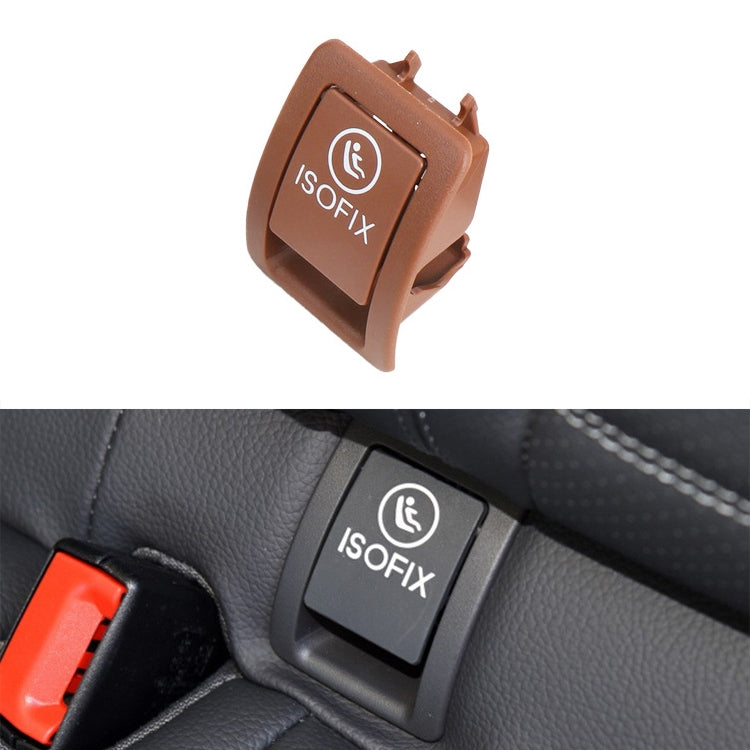 Car Rear Child ISOFIX Switch Seat Safety Cover 2059200513 for Mercedes-Benz W205 2015-2021, Left Driving