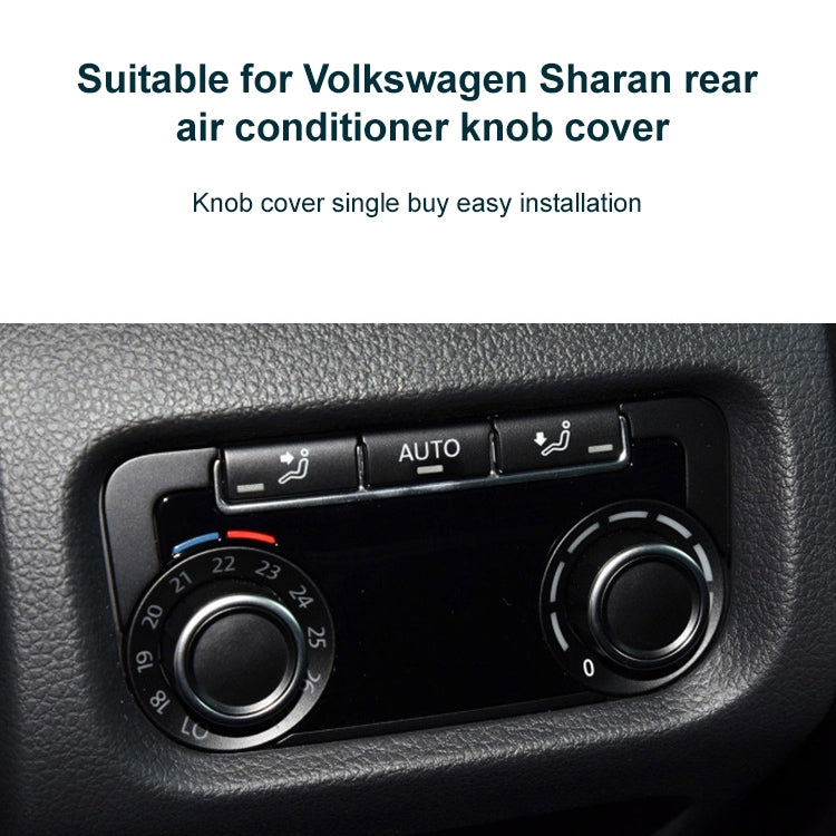 Car Rear Air Conditioner Panel Trim Cover for Volkswagen Sharan, Left Driving, For Volkswagen Sharan