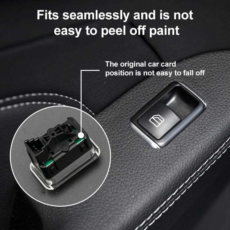 Car Single Window Glass Lift Switch for Mercedes-Benz W166, Left Driving, Single Switch