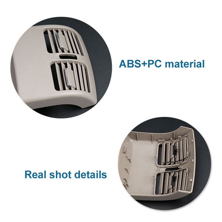 Car Rear Air Conditioner Air Outlet Panel for Mercedes-Benz W204 2007-2014, Left Driving, For Mercedes-Benz W204 (Black), For Mercedes-Benz W204 (Grey), For Mercedes-Benz W204 (Beige)