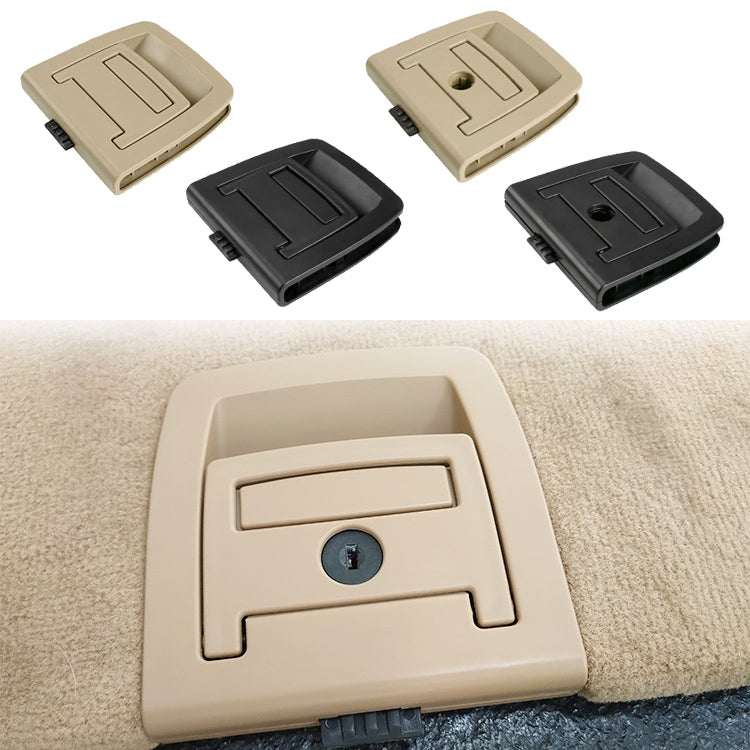 Car Rear Trunk Mat Carpet Handle with Hole 51479120283 for BMW X5 / X6 2006-2013, Left Driving, with Hole For BMW X5 (Black), with Hole For BMW X5 (Beige)