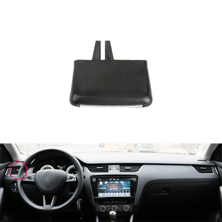 Car Left Side No.1 Air Conditioning Exhaust Switch Paddle for Skoda Octavia 2014-2019, Left Driving, For Skoda Octavia 2014-2019