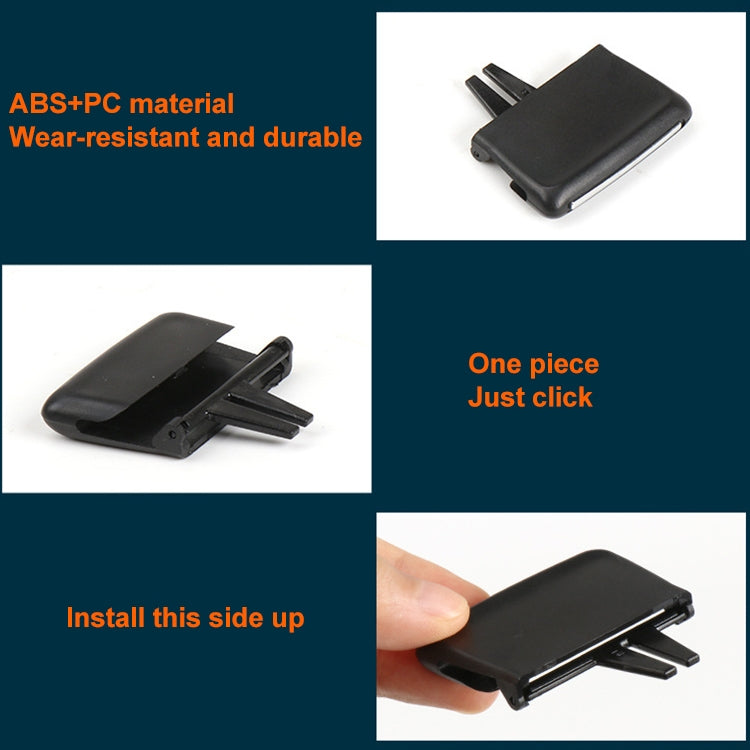 Car Left Side No.1 Air Conditioning Exhaust Switch Paddle for Skoda Octavia 2014-2019, Left Driving, For Skoda Octavia 2014-2019