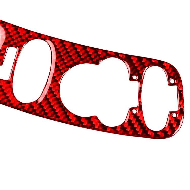 2 in 1 Car Carbon Fiber Door Control Panel Memory Seat Sticker Set for Chevrolet Corvette C5 1998-2004, Left Drive