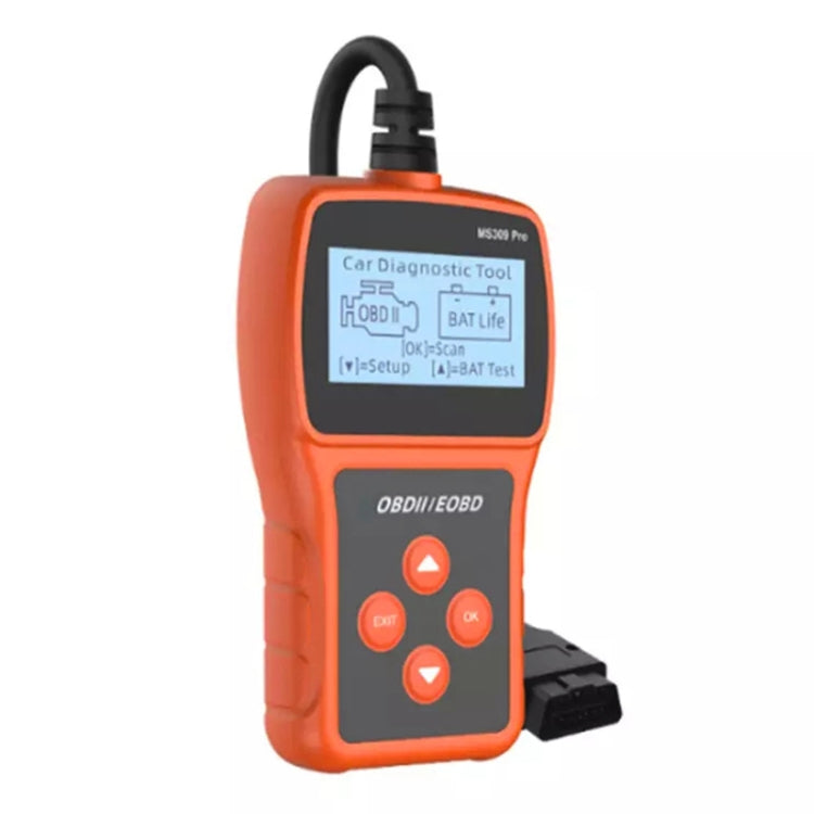 MS309 Pro Car Fault Detector OBD2 EOBD Scanner Code Reader, MS309 Pro
