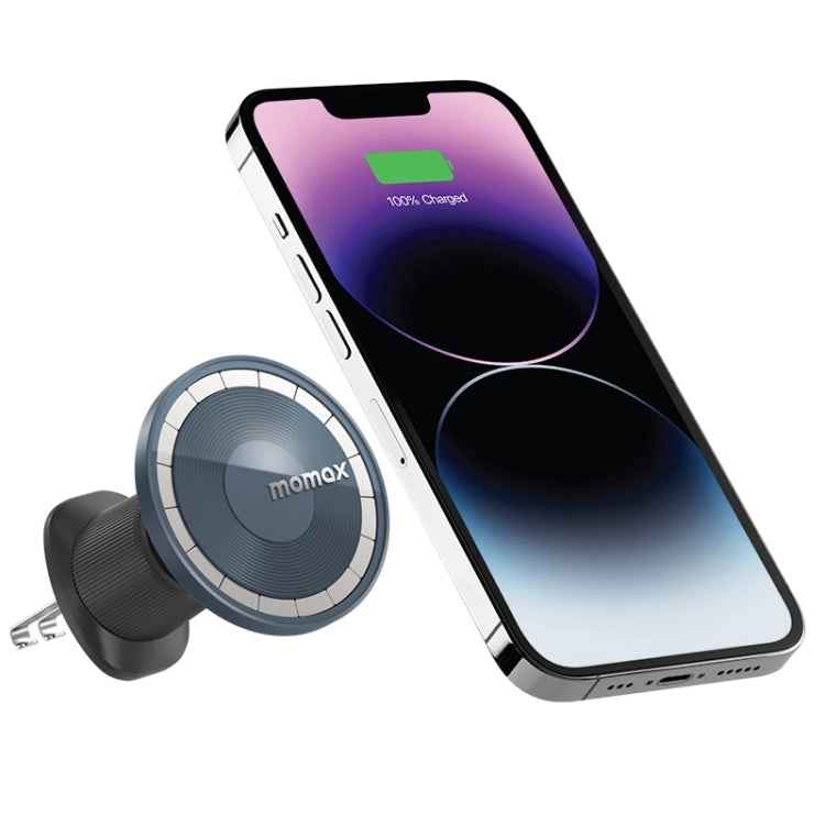 MOMAX MoVe Universal Transparent Magnetic Air Outlet Car Holder