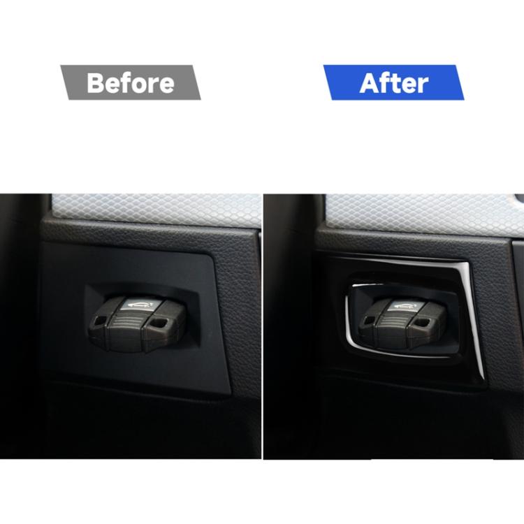 For BMW 3 Series E90 2005-2012 Car Ignition Switch Keyhole Decorative Sticker, Left Drive, Car Ignition Switch Keyhole, Left Drive