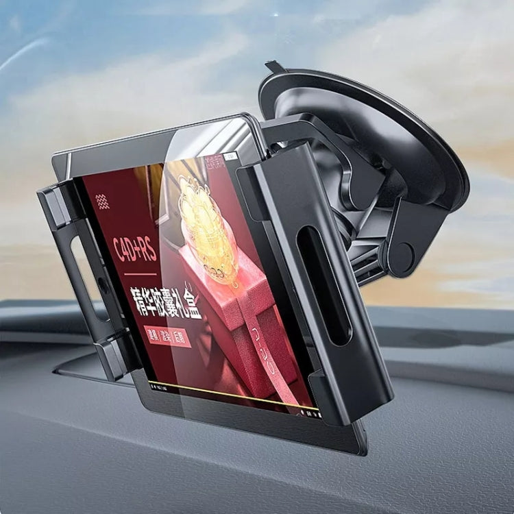 Car Dashboard Tablet Holder PU Suction Cup Windshield Bracket, PU Suction Cup