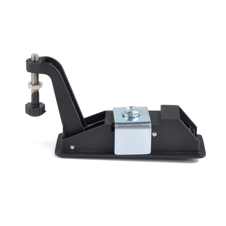 Black Zinc Alloy Adjustable Lever Hand Operated Compression Latch with Raised Trigger for RV / Trailer, Non-Locking, Black
