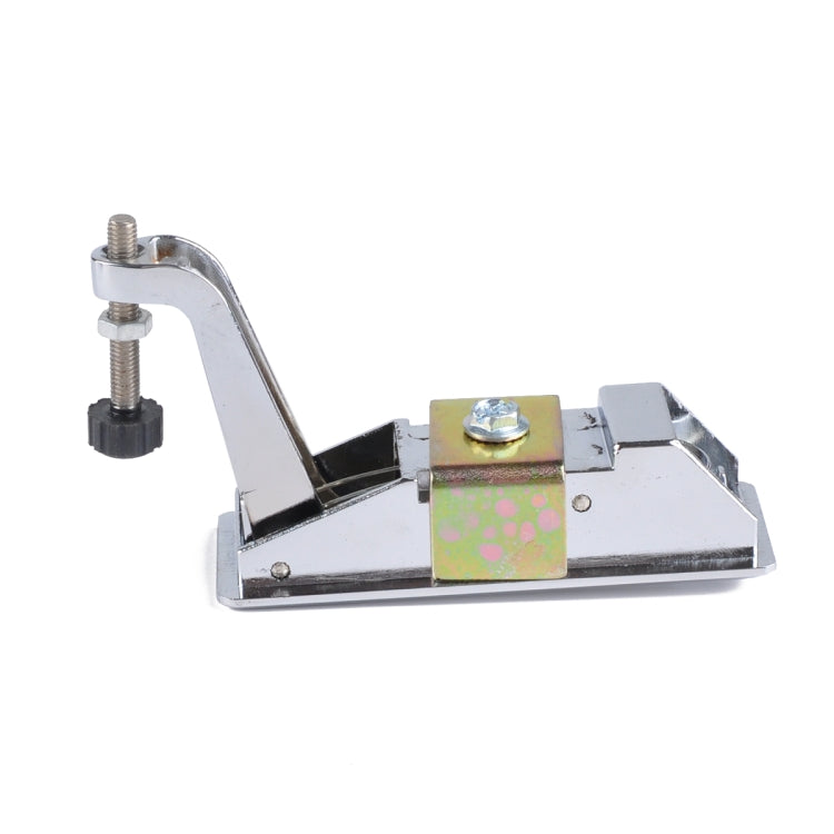 Silver Zinc Alloy Adjustable Lever Hand Operated Compression Latch with Raised Trigger for RV / Trailer, Non-Locking, Silver