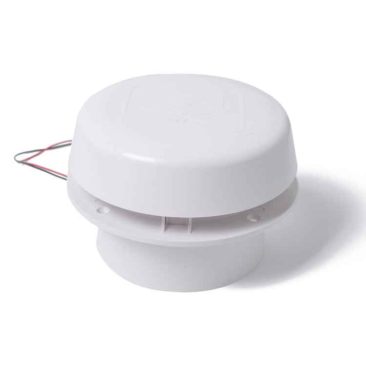 Mushroom Shape 12V White Volt RV Roof Mute Air Vent Fan Camper Travel Trailer