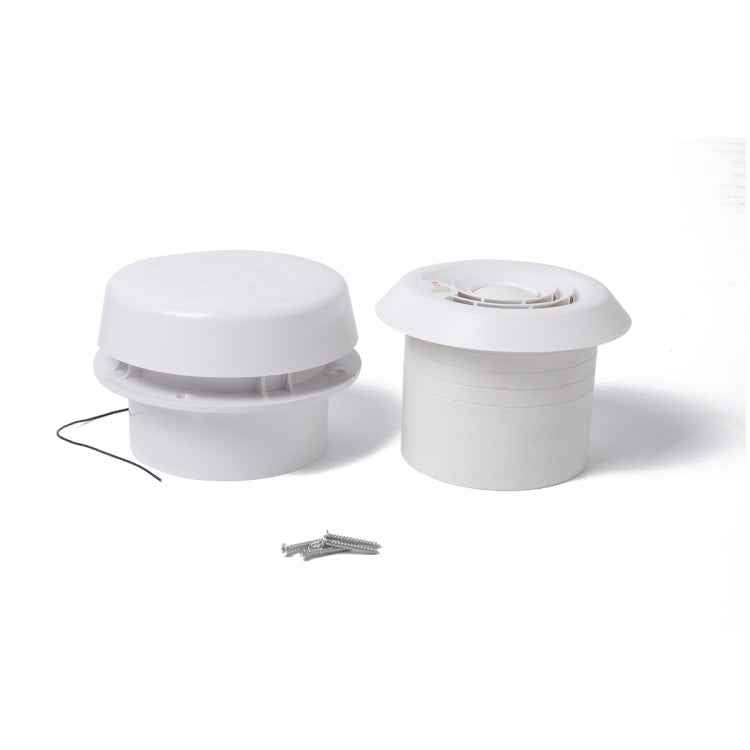 Mushroom Shape 12V White Volt RV Roof Mute Air Vent Fan Camper Travel Trailer