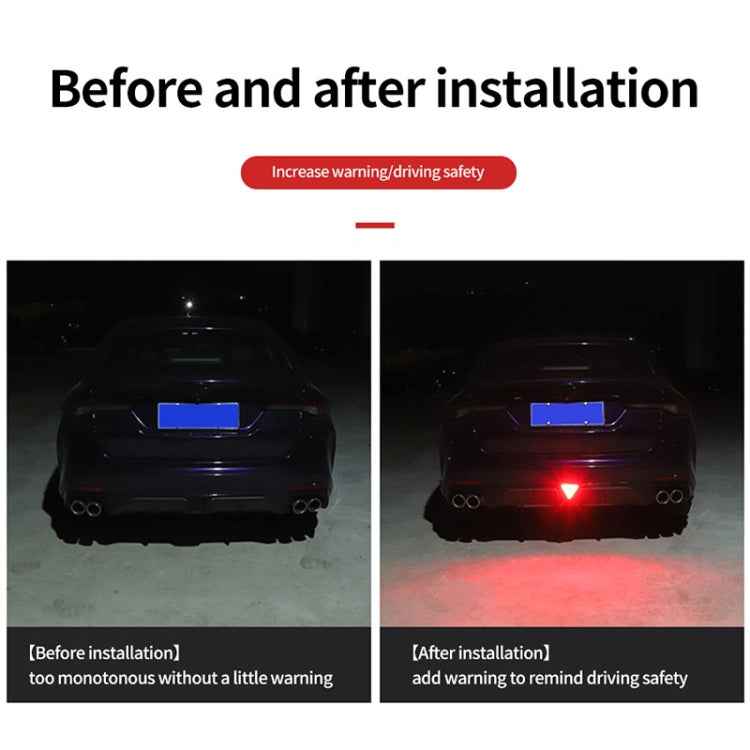 Bicycle / Mountain Bike Y Style Triangle Pilot Light LED Tail Light, Y Style