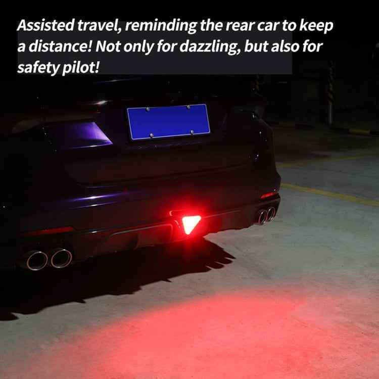 Bicycle / Mountain Bike Y Style Triangle Pilot Light LED Tail Light, Y Style