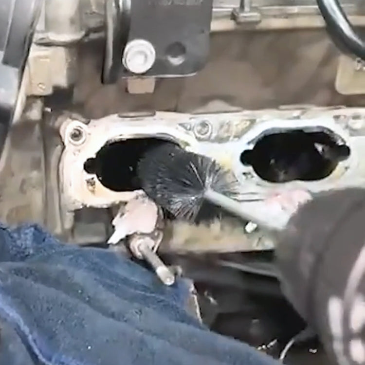 5pcs Car Engine Intake Valve Carbon Removal Brush, 5pcs Brush