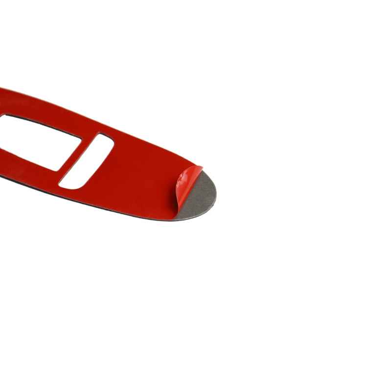 4 PCS Car Carbon Fiber Window Lift Panel Decorative Sticker for Infiniti Q50 2014-2020, Left Drive, Window Lift Panel (B)