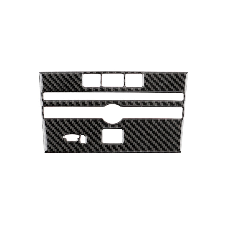 Car Carbon Fiber CD Console Panel Decorative Sticker for Infiniti Q50 / Q60 2014-2020, CD Console Panel (B)