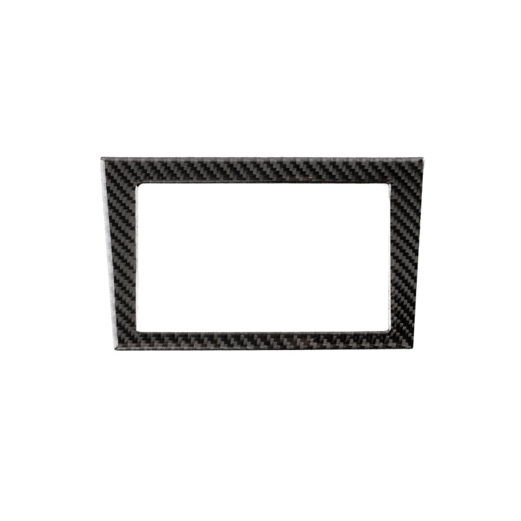 Car Carbon Fiber Navigation Frame Decorative Sticker for Infiniti Q50 / Q60 2014-2020, Navigation Frame