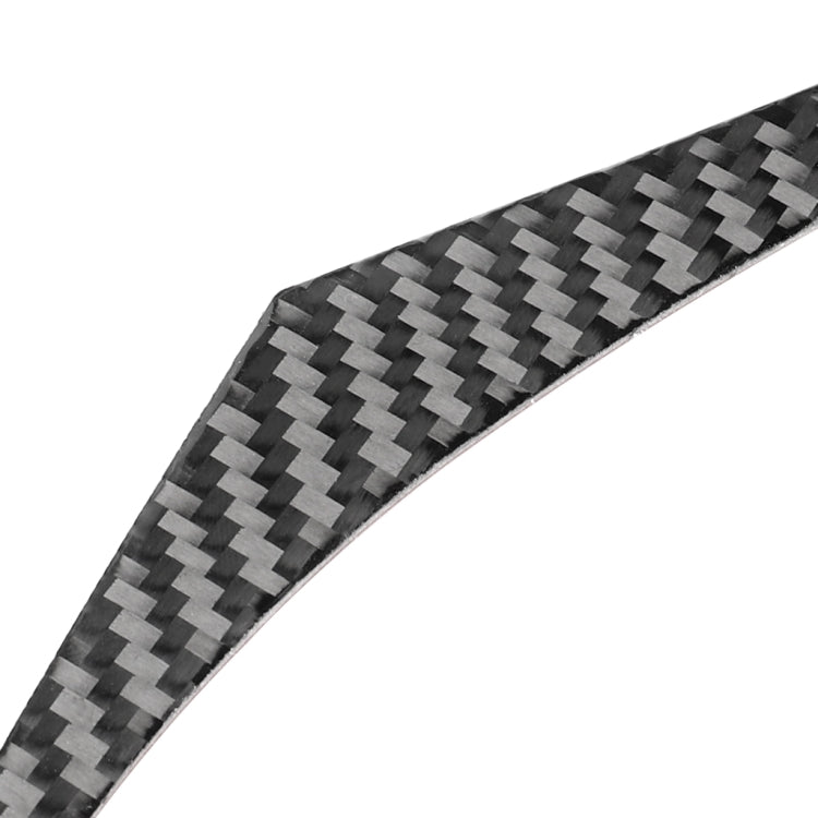 Car Carbon Fiber Right Side of the Dashboard Decorative Sticker for Infiniti Q50 / Q60 2014-2020, Left Drive, Right Side of the Dashboard