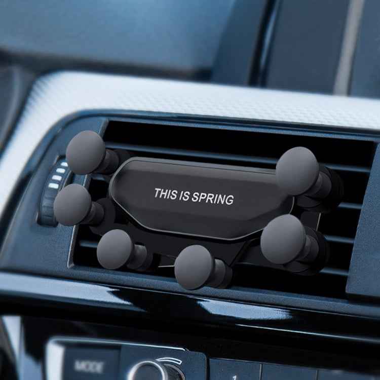 Car Air Outlet Six-claw Gravity Mobile Phone Holder Bracket