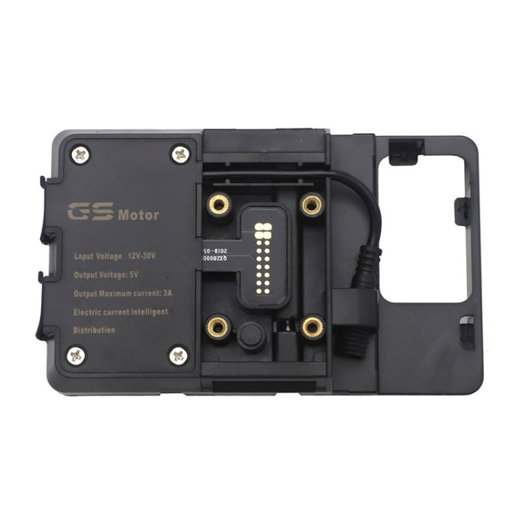 Motorcycle Mobile Phone Holder USB Charger Bracket