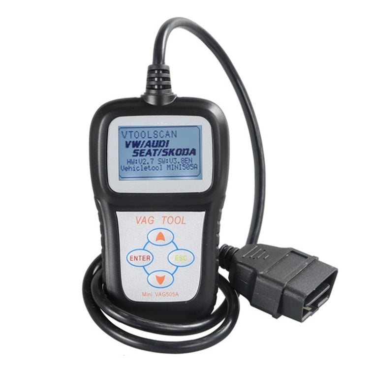Vag505A Car Mini Code Reader VAG professional Fault Detector Diagnostic Tool, Vag505A