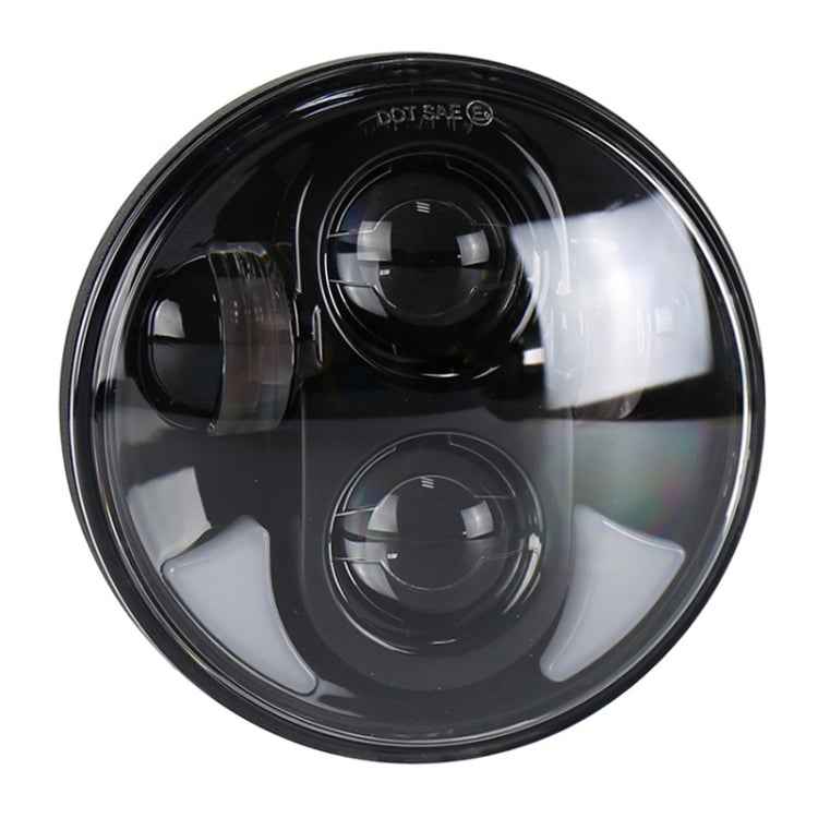 5.75 inch DC12V 6000K-6500K 40W Car LED Headlight for Harley, 5.75 inch, 40W