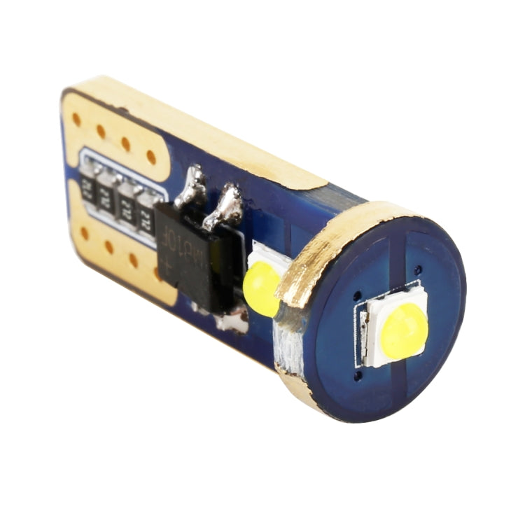 2 PCS T10 / W5W / 168 / 194 DC12V / 1.2W / 6000K / 85LM 3LEDs SMD-3030 Car Clearance Light, 10pcs DC12V / 1.2W / 6000K / 85LM