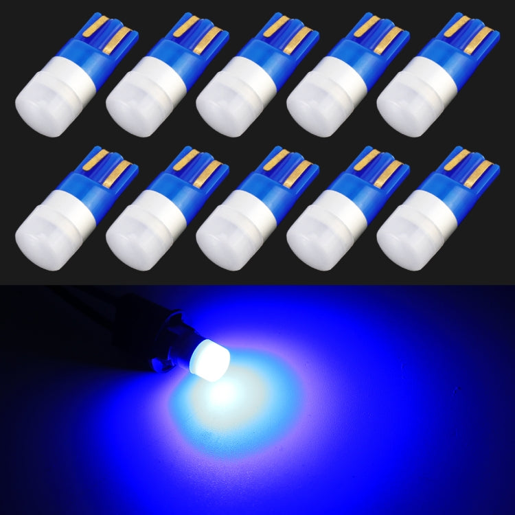 10 PCS T10 / W5W / 168 / 194 DC12V / 0.6W 1LEDs SMD-3030 Car Clearance Light