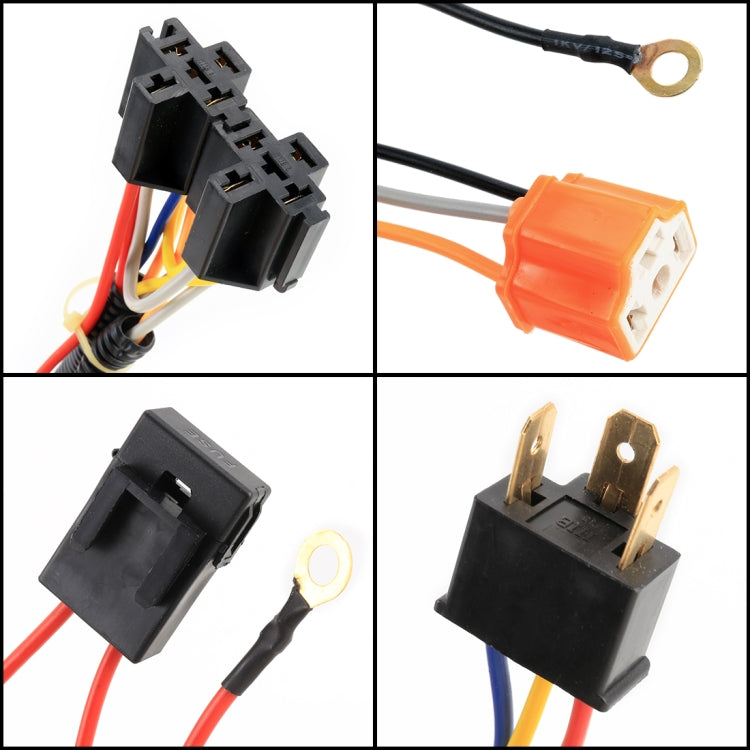 H4 Halogen Lamp Brightening Line, Cable Length: 70cm, Halogen Lamp Brightening Line