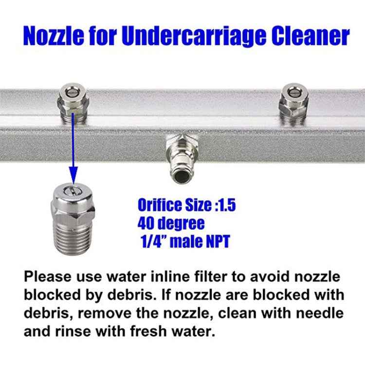 Car Body Chassis Car High Pressure Washing Machine Car Bottom Water Washing Machine 4 Nozzle Cleaner