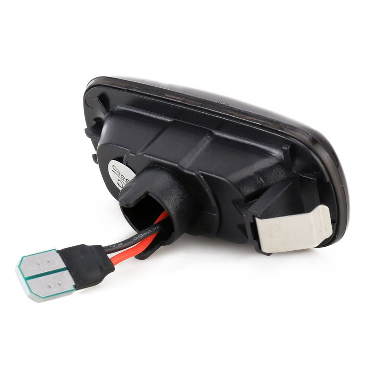 2 PCS DC12V / 3W Car LED Dynamic Blinker Side Lights Flowing Water Turn Signal Light for Audi, Yellow Light, For Audi