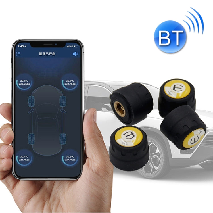 Bluetooth 4.0 TPMS Car External Tire Pressure Monitoring Pressure Detection System, Car External Tire Pressure Detection System