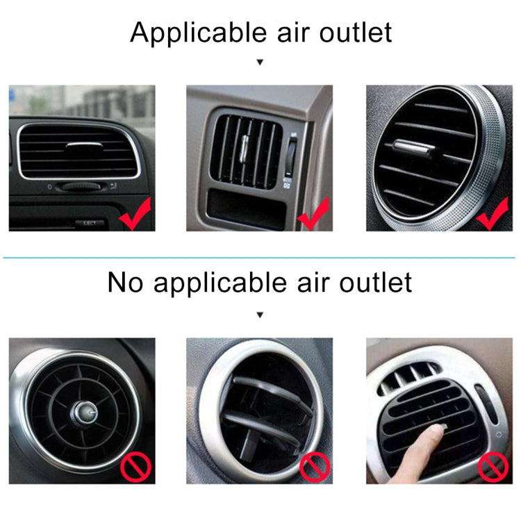 F203A Portable Car Air Outlet Electric Cooling Fan, F203A