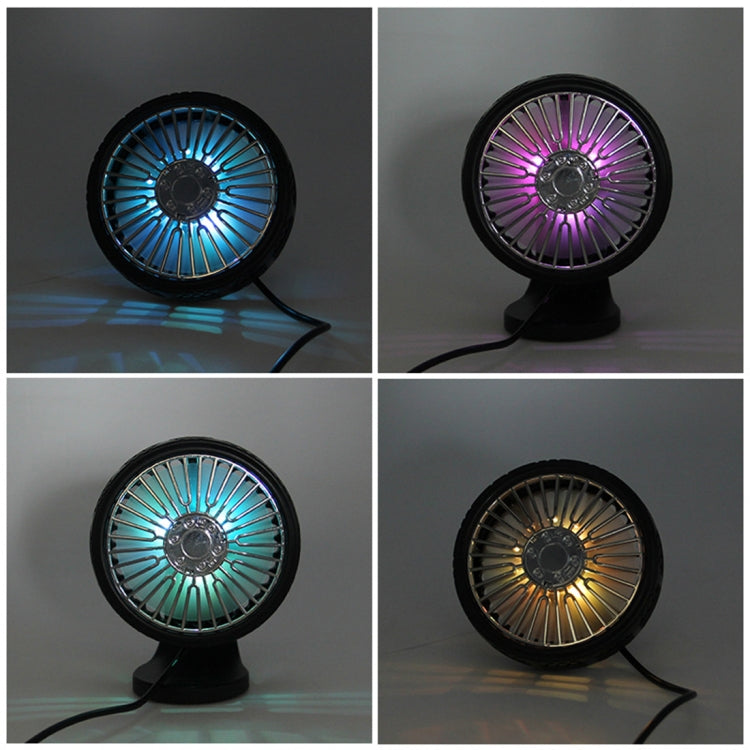 F203B Portable Car Air Outlet Sucker Electric Cooling Fan with Aromatherapy, F203B