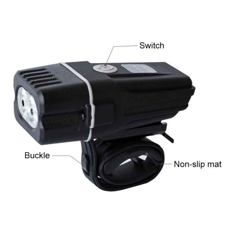 Mountain Bike Light Headlights Super Bright Rechargeable Flashlight Night Riding Equipment