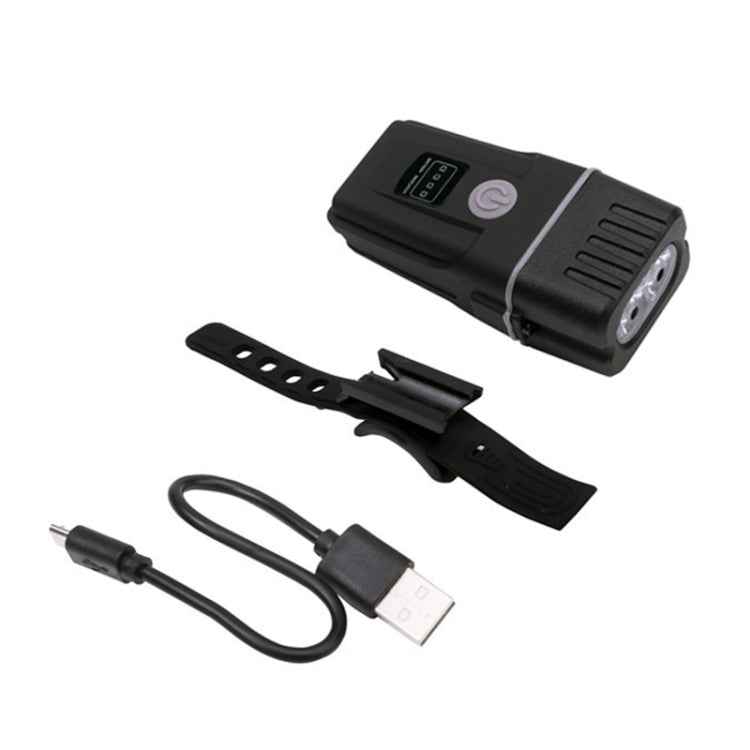 Mountain Bike Light Headlights Super Bright Rechargeable Flashlight Night Riding Equipment