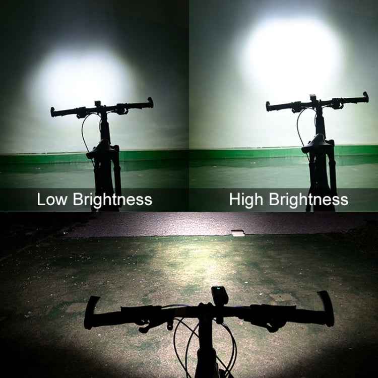 Mountain Bike Light Headlights Super Bright Rechargeable Flashlight Night Riding Equipment
