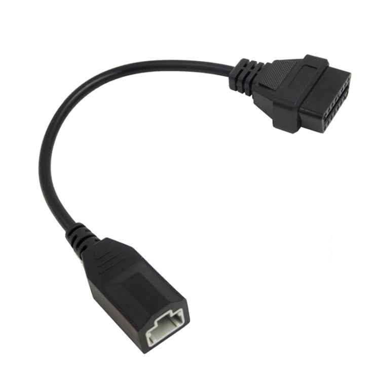 Car 3 Pin to 16 Pin OBD Cable for Honda, Cable Length: 40cm