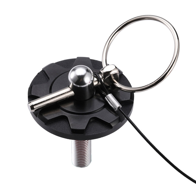 XH-6041 Car Universal Modified Aluminum Alloy Engine Hood Lock Cover, XH-6041(Black), XH-6041(Blue), XH-6041(Red)