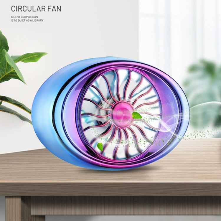 Car Vent Fan Multi-function USB Interface LED Lamp Portable Fan, CRP2631A, CRP2631B, CRP2631C, CRP2631D, CRP2631E, CRP2631F