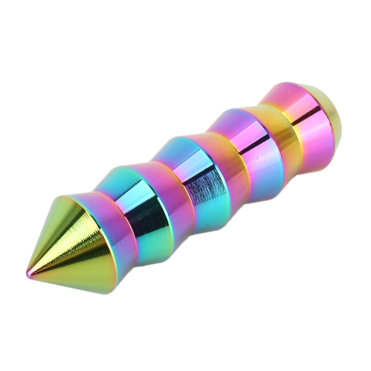 Universal Car Colorful Long Cone Shape Gear Head Gear Shift Knob, Long Cone Shape